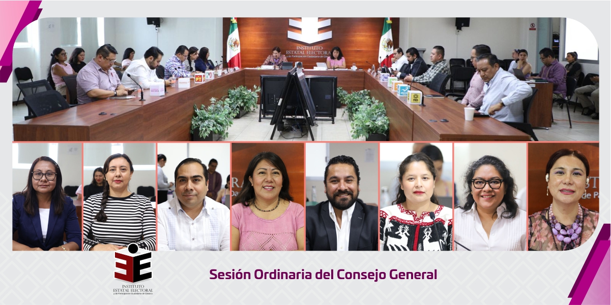 Realiza Consejo General del IEEPCO Sesión Ordinaria