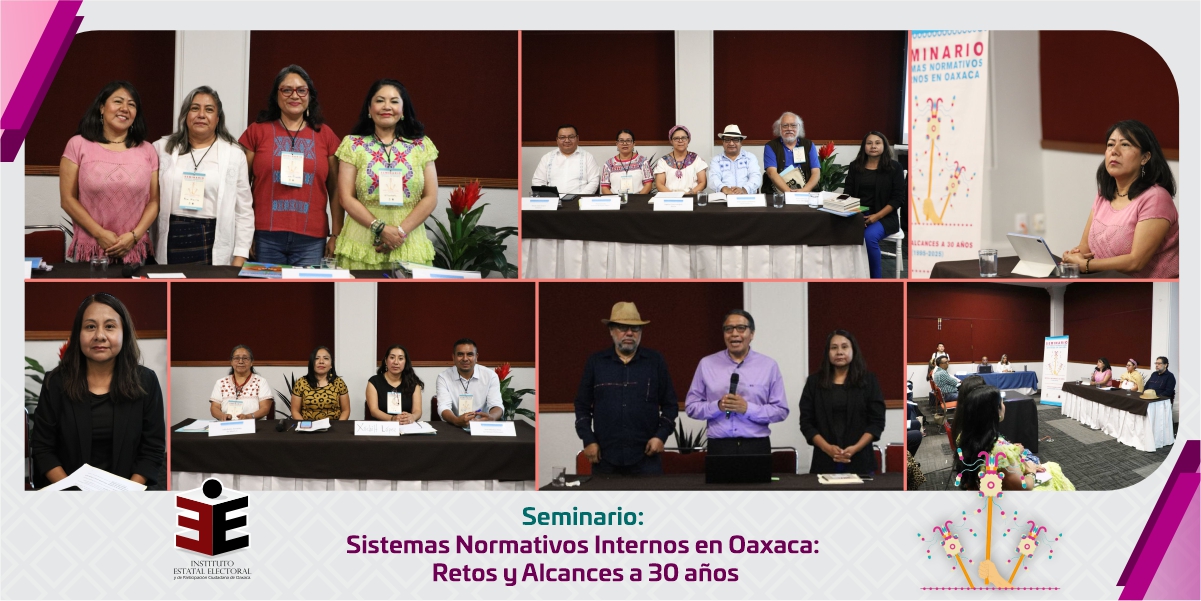 El IEEPCO y EDUCA  realizan seminario sobre Sistemas Normativos Internos en Oaxaca