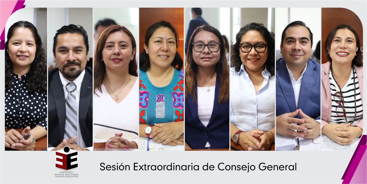 Consejo General del IEEPCO sesiona respecto a la elección ordinaria de San Martín Peras