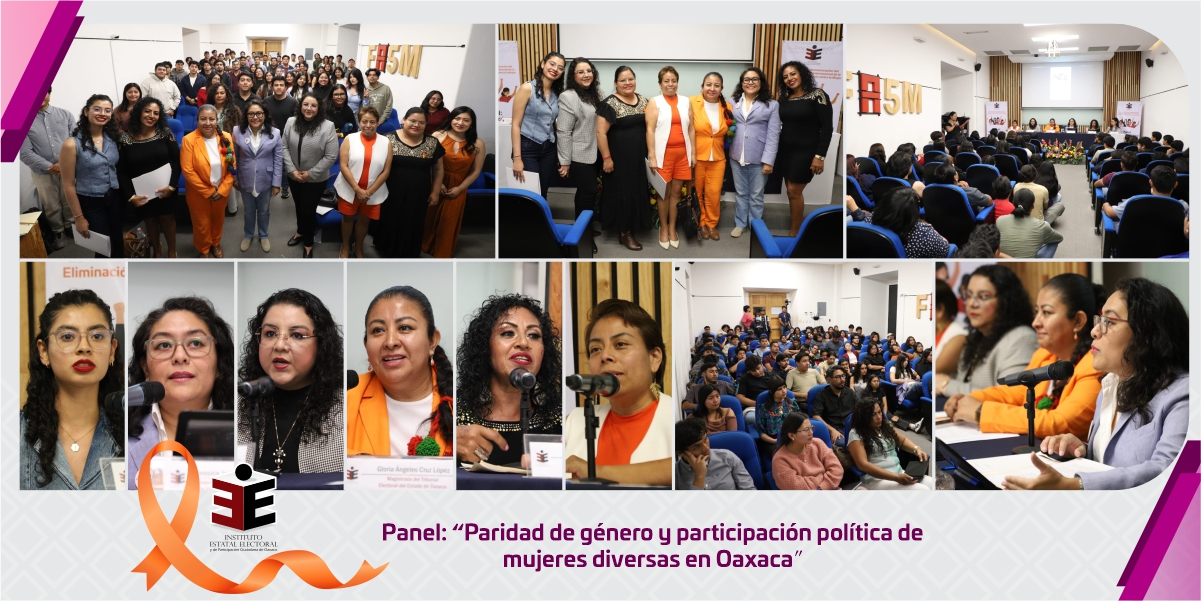 IEEPCO realiza panel Paridad de género y participación política de mujeres diversas en Oaxaca
