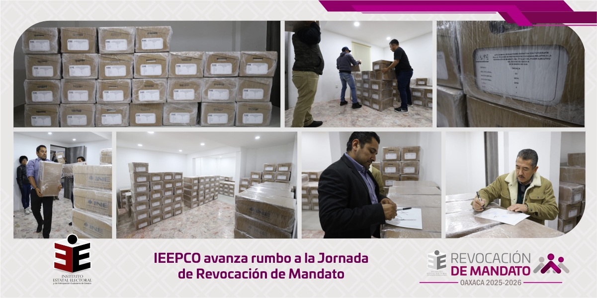 IEEPCO avanza rumbo a la Jornada de Revocación de Mandato