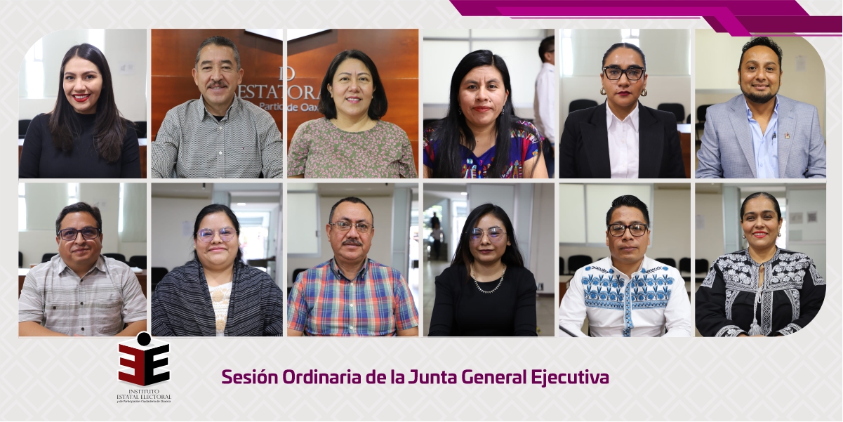 Junta General Ejecutiva del IEEPCO realiza sesión ordinaria correspondiente al mes de enero