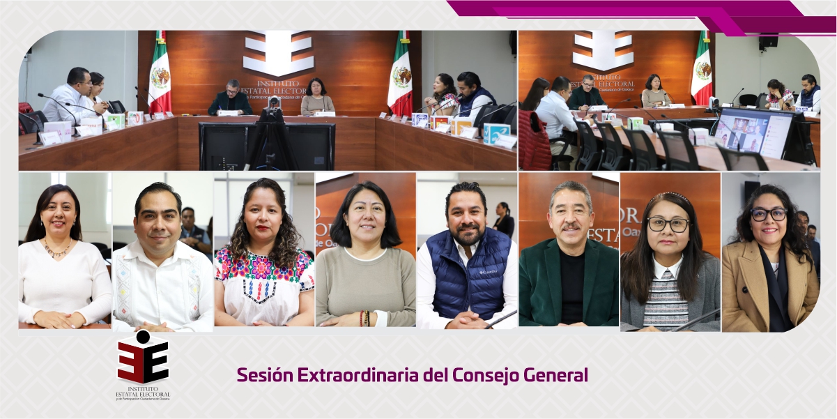 Consejo General del IEEPCO declara validez en elecciones extraordinarias de Sistemas Normativos Indígenas