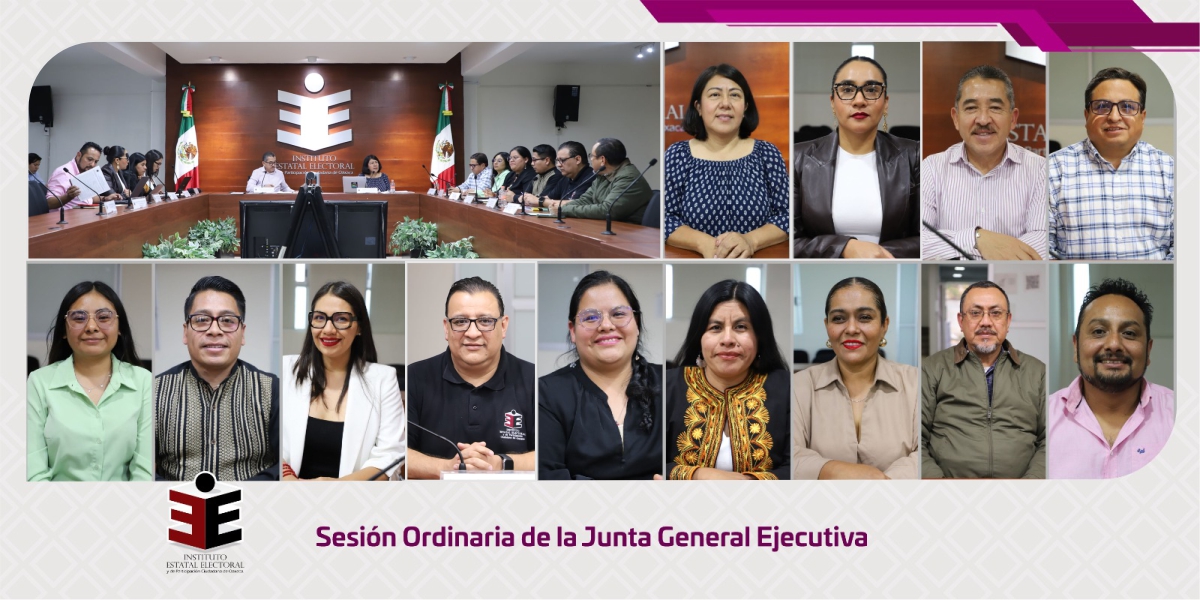 Junta General Ejecutiva del IEEPCO realiza sesión ordinaria del mes de marzo