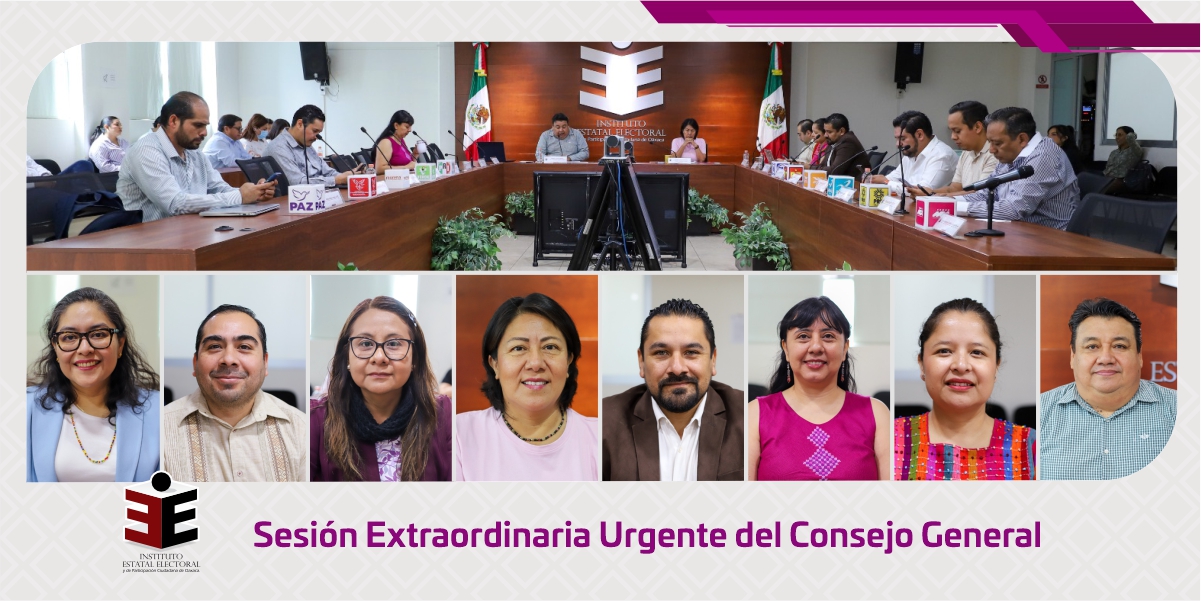 IEEPCO aprueba acuerdos en cumplimiento de sentencias del Tribunal Electoral de Oaxaca