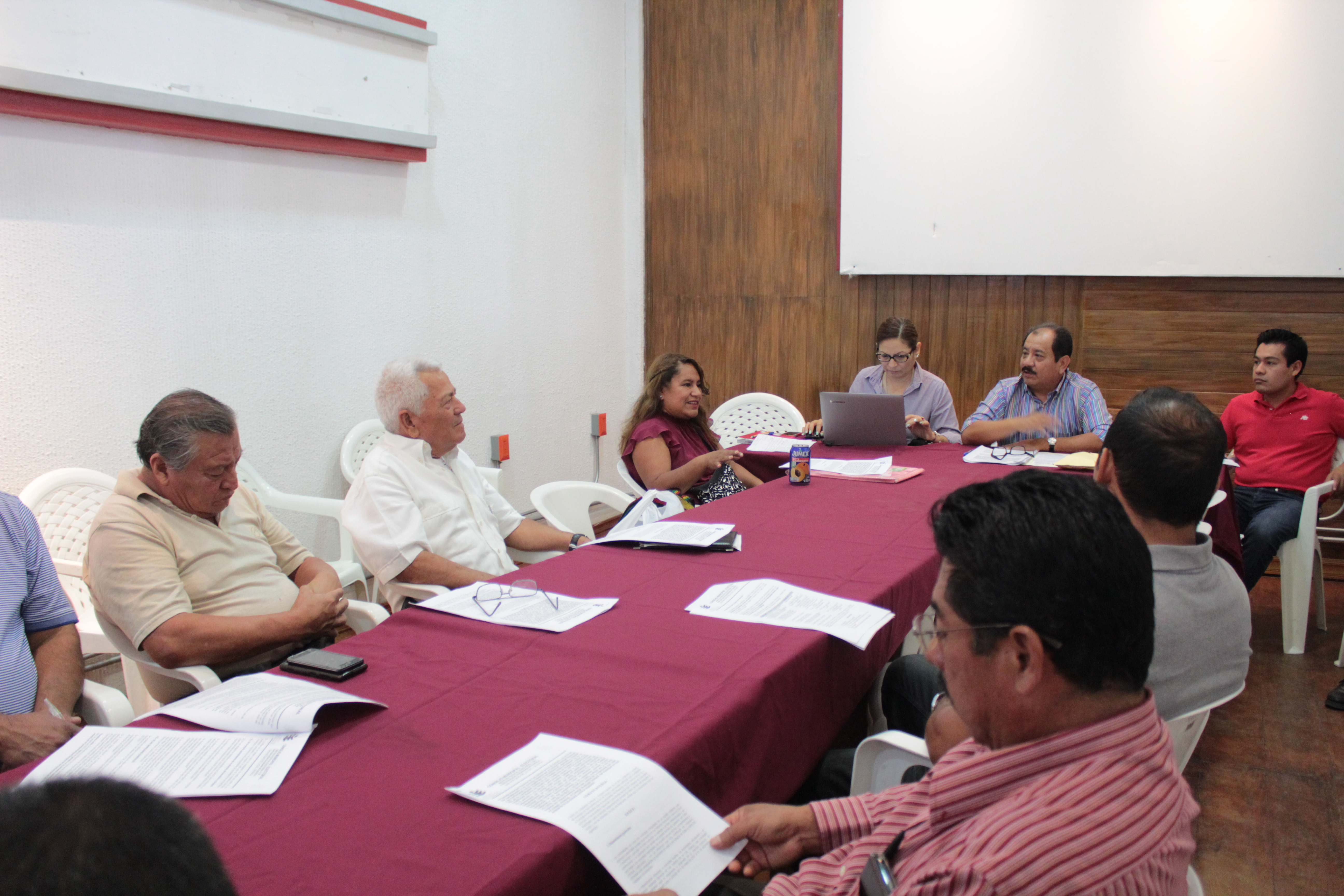 Reunion convocatoria San Antonio de la Cal